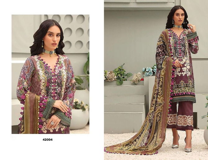 Razia Sultan Vol 42 By Apana Cotton Pakistani Salwar Suits Catalog